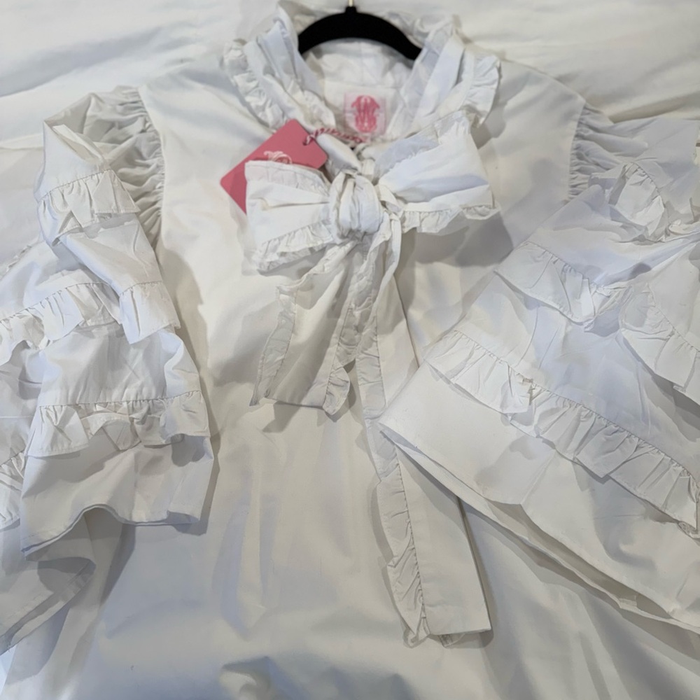 Elizabeth Wilson White Blouse